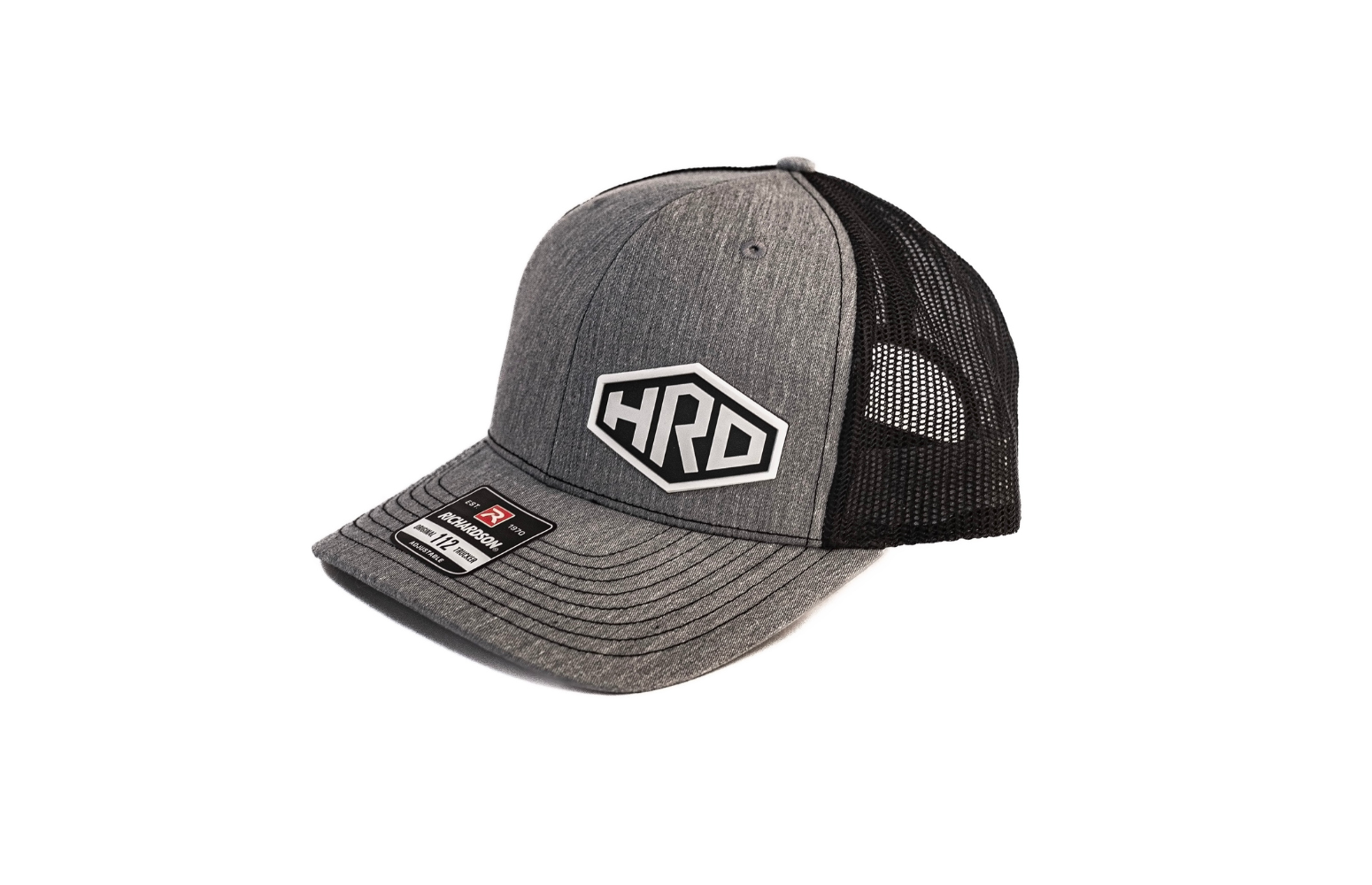 HRD Rubber Patch Grey Trucker Cap