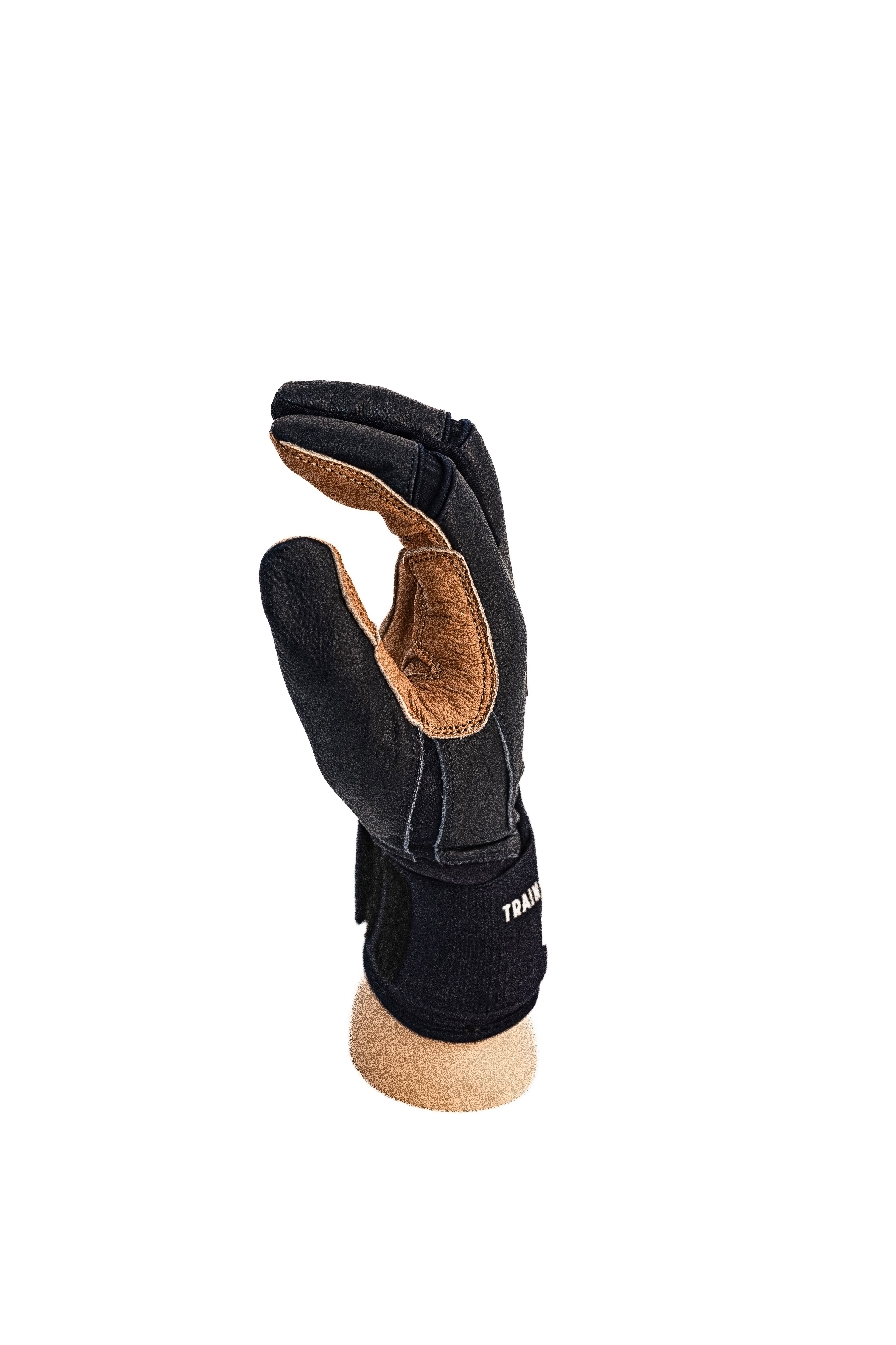 Black Long Cuff Batting Gloves