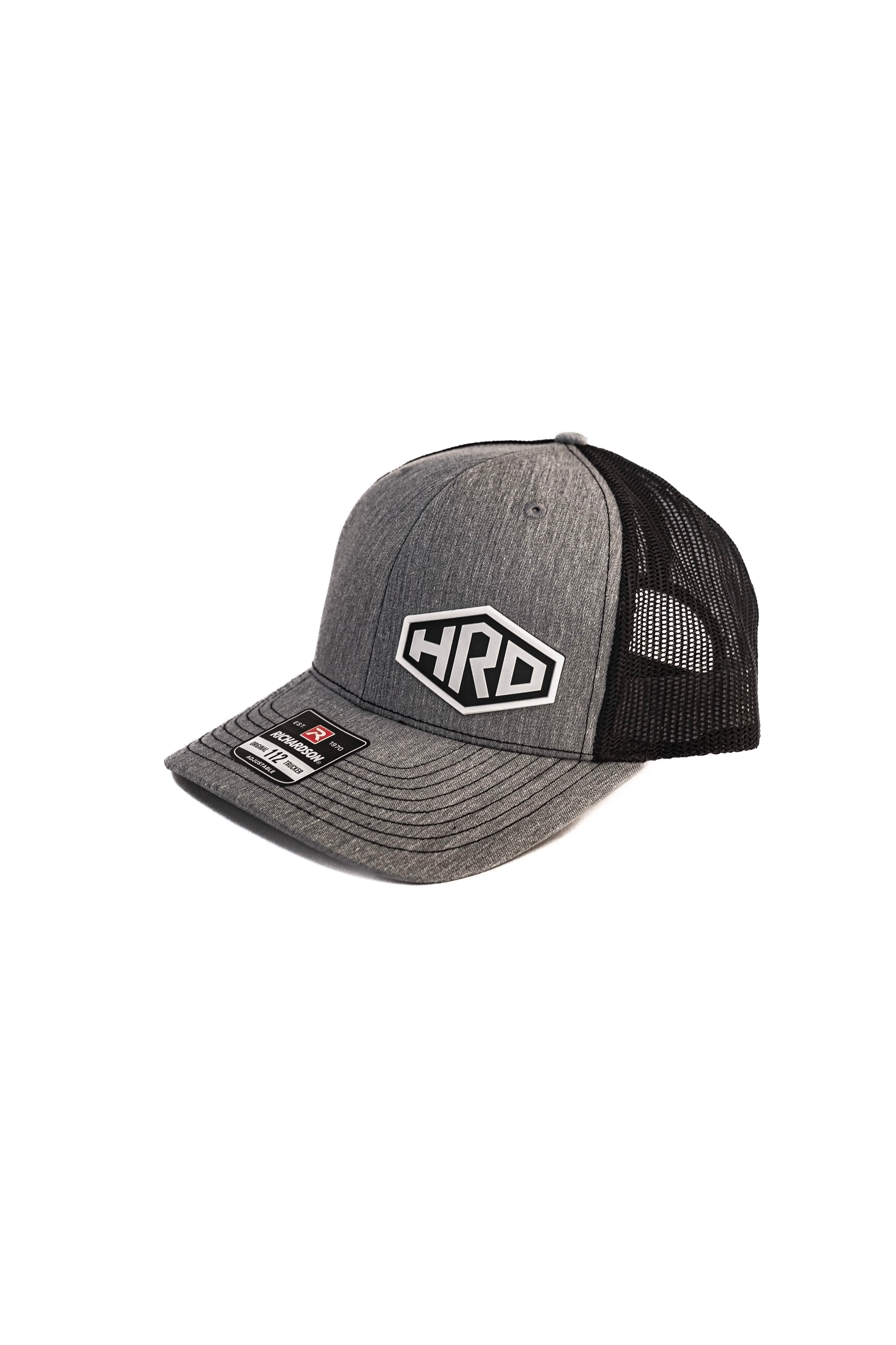 HRD Rubber Patch Grey Trucker Cap