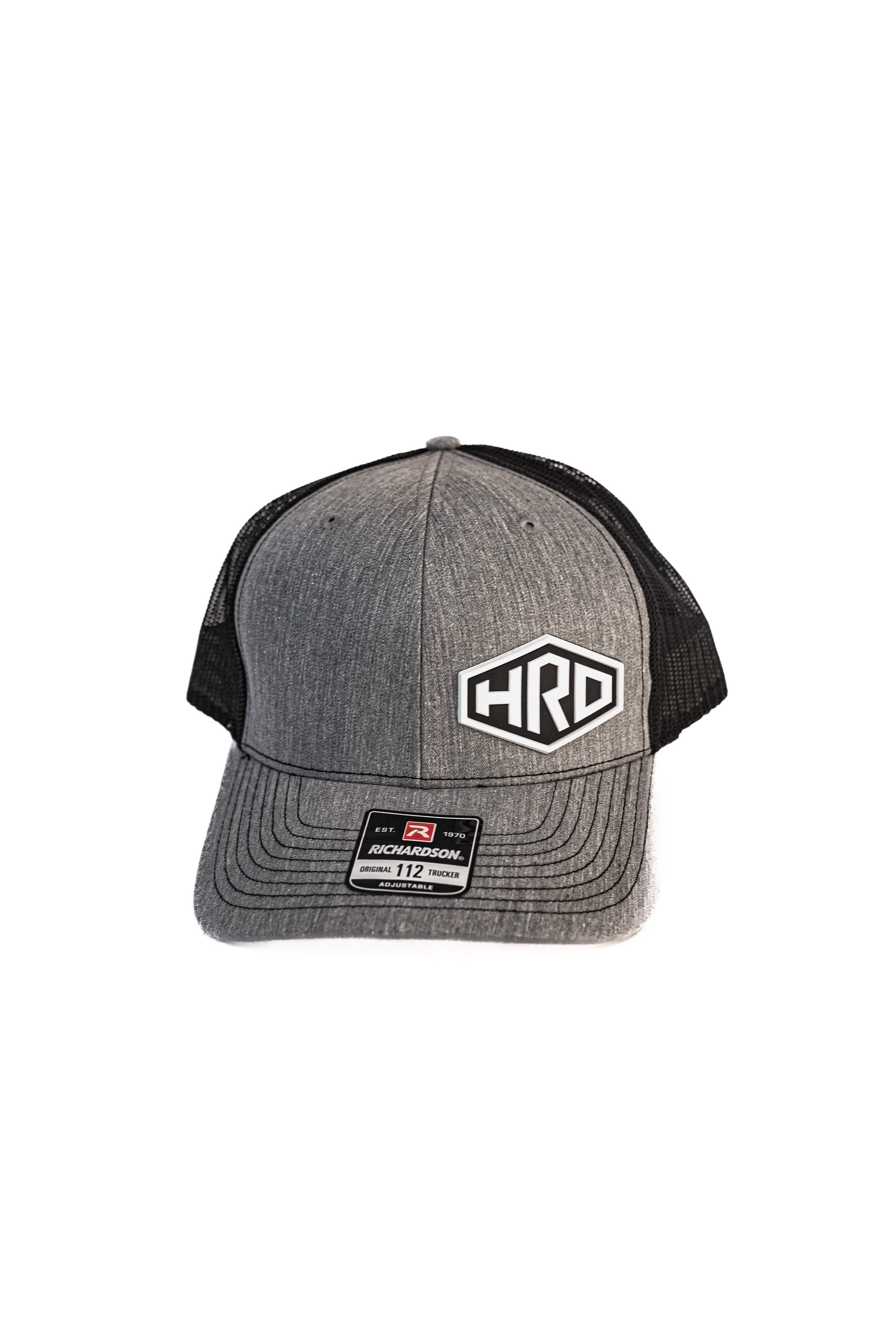 HRD Rubber Patch Grey Trucker Cap